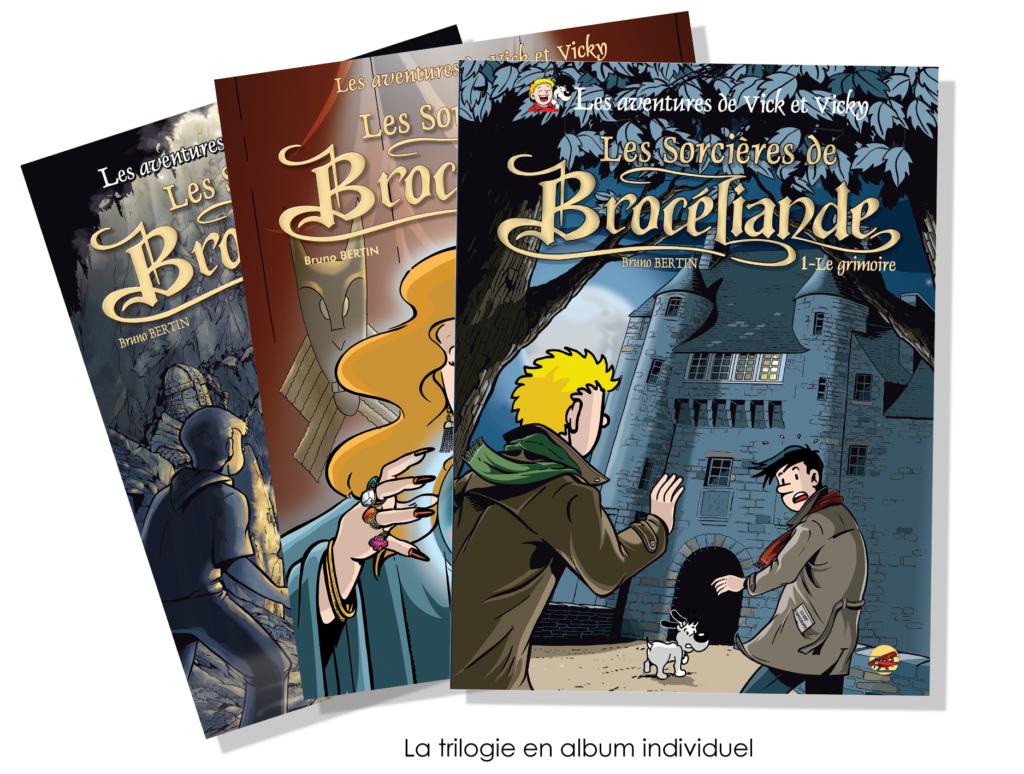trilogie BD Brocèliande