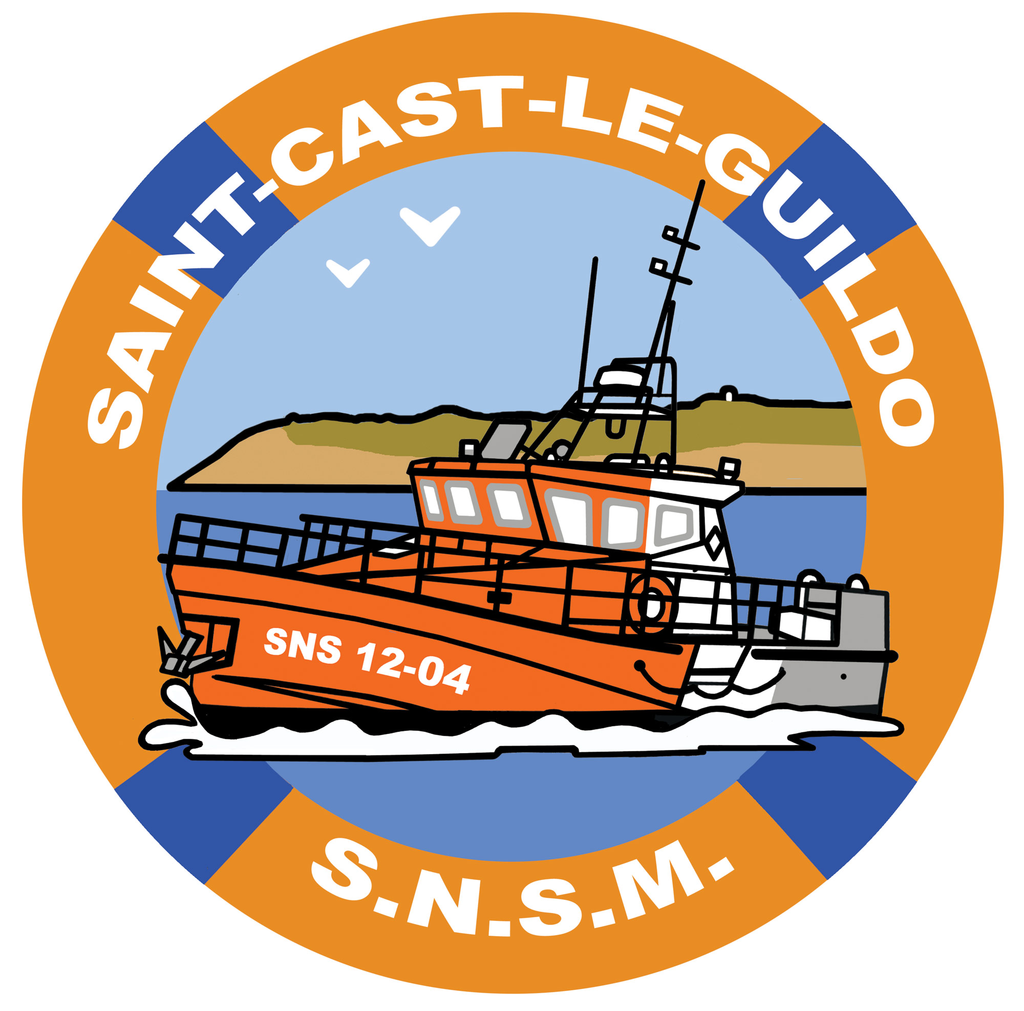 Ecusson SNSM de Saint-Cast-le-Guildo