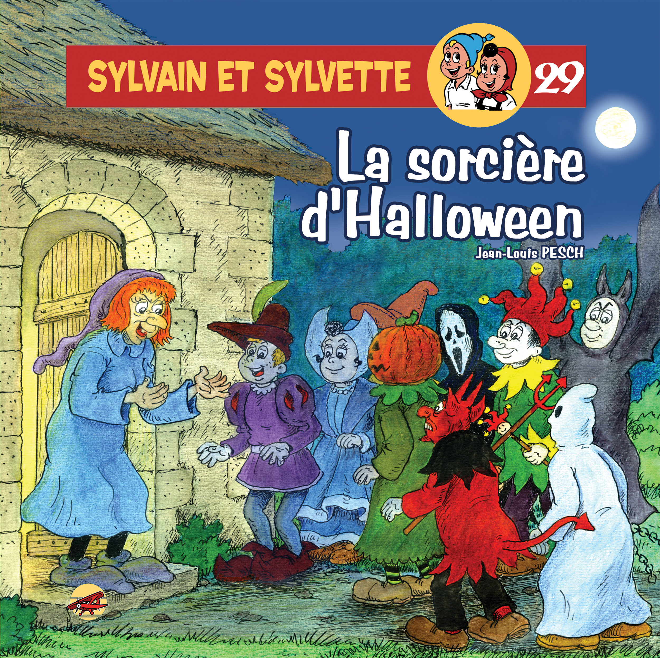 livre de Sylvain et Sylvette : La sorcière d'Halloween